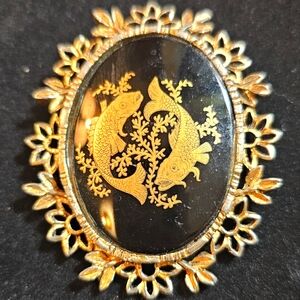 Vintage Zodiac Brooch